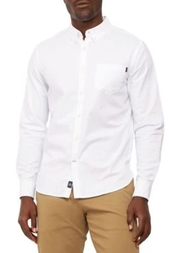 Chemise DOCKERS OXFORD SLIM Paper White