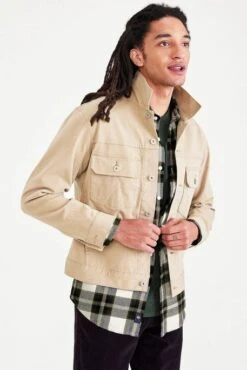 Chemise DOCKERS® ICON BUTTON Fusion Twill Egret