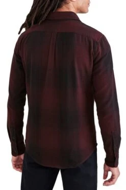 Chemise DOCKERS® ICON BUTTON Chromatic Black Bean -Levis Soldes Magasin dockers a1114 01 13 3