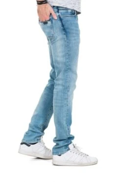 Jean TEDDY SMITH ROPE REG Indigo Clair -Levis Soldes Magasin fi3a4407