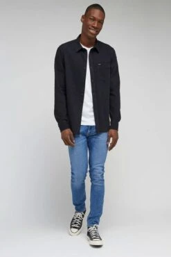 Chemise LEE BUTTON Black