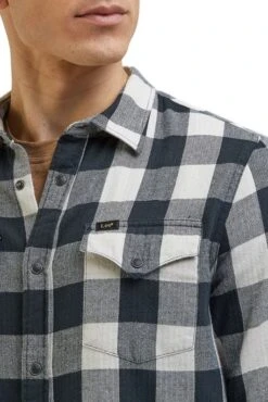 Chemise LEE WESTERN Ecru -Levis Soldes Magasin lee 112341776 5