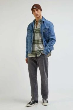 Chemise LEE RELAX Olive -Levis Soldes Magasin lee 112341788 3