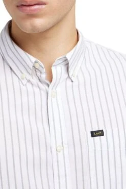 Chemise LEE BUTTON Olive Grove -Levis Soldes Magasin lee 112349958 4