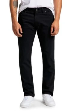 Pantalon LEE MVP STRAIGHT Black -Levis Soldes Magasin lee 21165 1