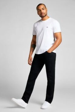 Pantalon LEE MVP STRAIGHT Black -Levis Soldes Magasin lee 21165 6