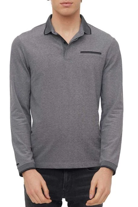 Polo LEE COOPER BUTEA Noir 2 Polo LEE COOPER BUTEA Noir – Image 2