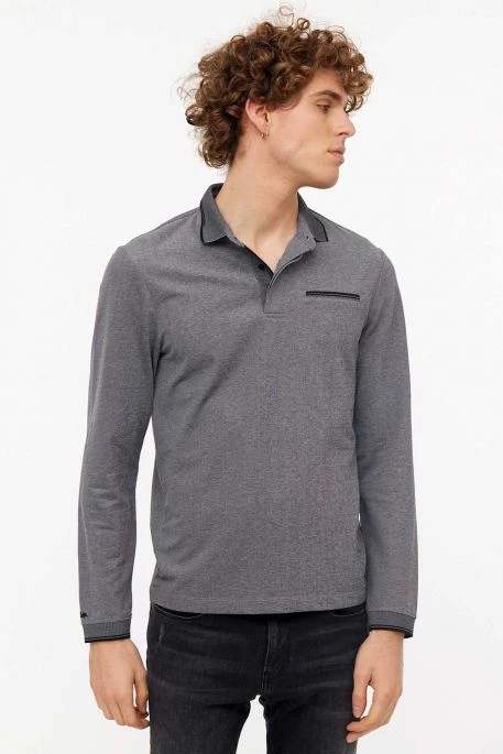 Polo LEE COOPER BUTEA Noir 1 Polo LEE COOPER BUTEA Noir