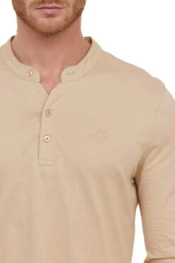 Tee Shirt LEE COOPER ML ASILO Beige -Levis Soldes Magasin lee cooper 24012 3