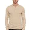 Tee Shirt LEE COOPER ML ASILO Beige -Levis Soldes Magasin lee cooper 24012 4