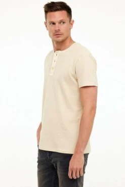Tee-shirt LEE COOPER AZZO Cream -Levis Soldes Magasin lee cooper 24391 3