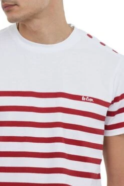 Tee Shirt LEE COOPER ANCRE Berry