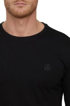 Tee Shirt LEE COOPER AREO ML Black