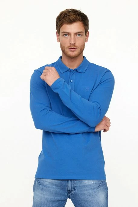 Polo LEE COOPER BAKO ML Celadon Blue 3 Polo LEE COOPER BAKO ML Celadon Blue – Image 3