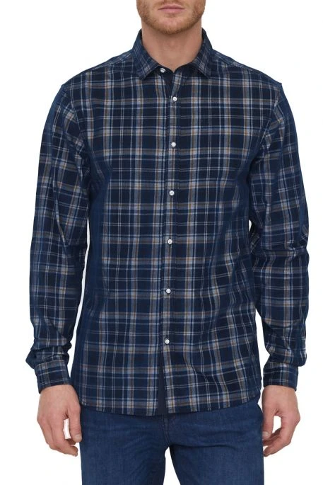 Chemise LEE COOPER DRATY Navy 3 Chemise LEE COOPER DRATY Navy – Image 3