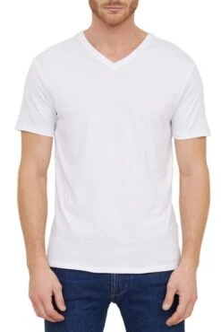 Tee Shirt LEE COOPER AJESSY Blanc -Levis Soldes Magasin lee cooper ajessy w200 blanc 1