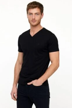 Tee Shirt LEE COOPER AJESSY Noir -Levis Soldes Magasin lee cooper ajessy w200 noir 3