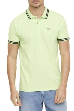 Polo LEE COOPER BARIO Lime -Levis Soldes Magasin lee cooper bario s024 lime 2
