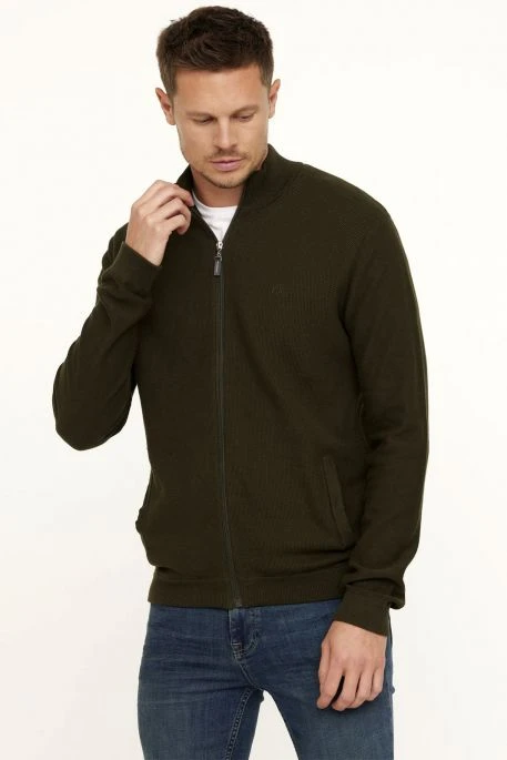 Gilet LEE COOPER COUZIKO Sauge 2 Gilet LEE COOPER COUZIKO Sauge – Image 2