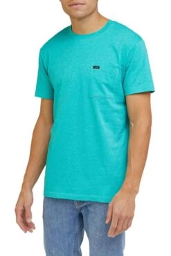 Tee-shirt LEE ULTIMATE POCKET Dusty Jade -Levis Soldes Magasin lee l66jwt41 2
