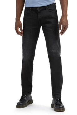 Jean LEE DAREN ZIP FLY Pitch Black -Levis Soldes Magasin lee l707 ad ev 2