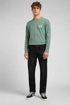 Jeans LEE DAREN ZIP FLY Dark Worn Walker -Levis Soldes Magasin lee l707 pz lh 1