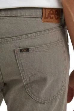 Jean LEE DAREN ZIP FLY Mushroom