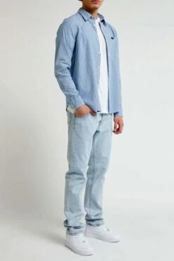 Chemise LEE BUTTON DOWN Anthem Blue -Levis Soldes Magasin lee l880ga21 3