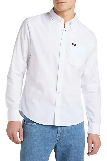 Chemise LEE BUTTON DOWN Bright White 3 Chemise LEE BUTTON DOWN Bright White – Image 3