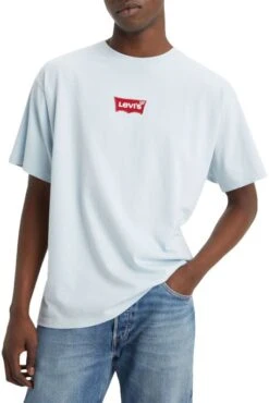 Levis Tee Shirt LEVI'S® VINTAGE FIT GRAPHIC TEE Blue -Levis Soldes Magasin levis 0008c 00 08 2