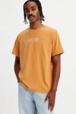 Levis Tee Shirt LEVI'S® RELAXED FIT TEE Yellow Zigzag -Levis Soldes Magasin levis 16143 12 39 1