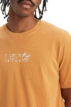 Levis Tee Shirt LEVI'S® RELAXED FIT TEE Yellow Zigzag