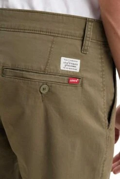Levis Short LEVI'S® XX CHINO TAPER Bunker Olive Leather -Levis Soldes Magasin levis 17202 00 04 5