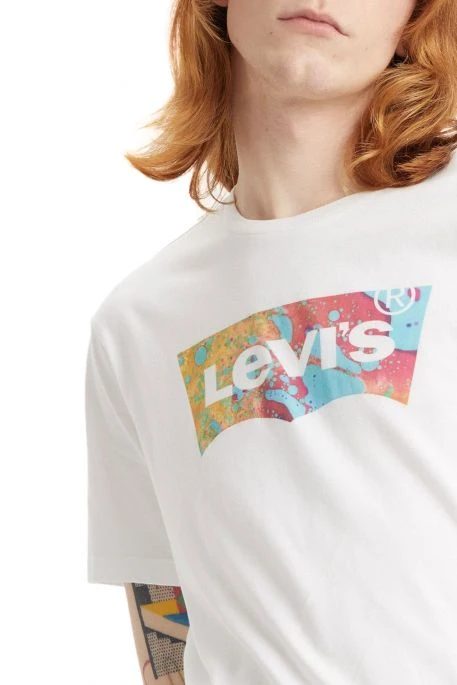 Levis Tee Shirt LEVI'S® GRAPHIC CREWNECK Lava 1 Levis Tee Shirt LEVI'S® GRAPHIC CREWNECK Lava