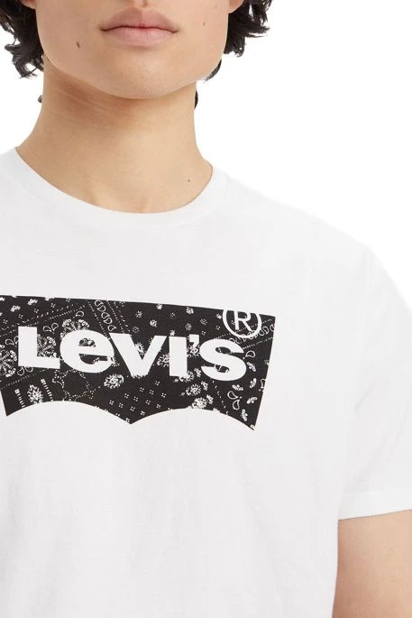 Levis Tee Shirt LEVI'S® GRAPHIC CREWNECK White 3 Levis Tee Shirt LEVI'S® GRAPHIC CREWNECK White – Image 3