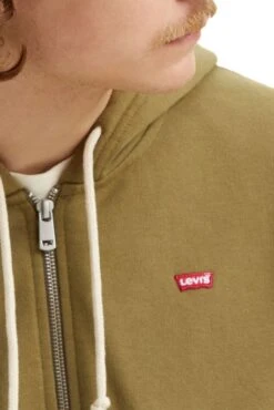 Sweat LEVIS NEW ORIGINAL ZIP Olive 5 Sweat LEVIS NEW ORIGINAL ZIP Olive -Levis Soldes Magasin levis 34584 00 10 3