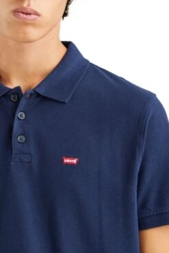 Levis Polo LEVI'S® HOUSEMARK Navy -Levis Soldes Magasin levis 35883 00 05 3