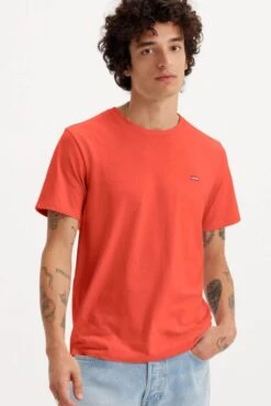 Levis Tee-shirt LEVI'S® ORIGINAL HOUSEMARK Sundown Red -Levis Soldes Magasin levis 56605 02 51 1