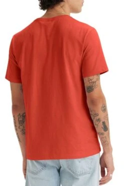 Levis Tee-shirt LEVI'S® ORIGINAL HOUSEMARK Sundown Red -Levis Soldes Magasin levis 56605 02 51 3