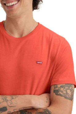 Levis Tee-shirt LEVI'S® ORIGINAL HOUSEMARK Sundown Red
