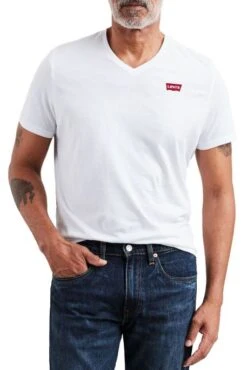 Levis Tee Shirt LEVI'S® HOUSEMARK ORIGINAL White