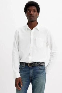 Levis Chemise LEVI'S® SUNSET Bright White -Levis Soldes Magasin levis 85746 01 40 1