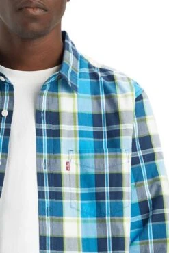 Levis Chemise LEVI'S® CLASSIC Blue -Levis Soldes Magasin levis 85748 01 89 4