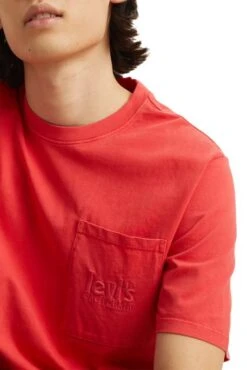 Levis Tee Shirt LEVI'S® EASY POCKET Tomato 5 Levis Tee Shirt LEVI'S® EASY POCKET Tomato -Levis Soldes Magasin levis a3697 00 00 3