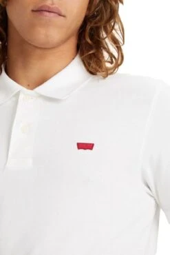 Levis Polo LEVI'S® HOUSEMARK SLIM White -Levis Soldes Magasin levis a4842 00 02 4