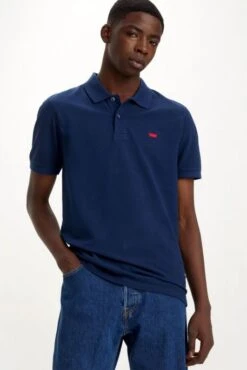 Levis Polo LEVI'S® HOUSEMARK SLIM Naval -Levis Soldes Magasin levis a4842 00 03 1