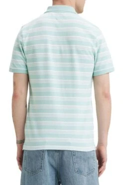 Levis Polo LEVI'S® HOUSEMARK SLIM Pastel Turquoise -Levis Soldes Magasin levis a4842 00 07 4