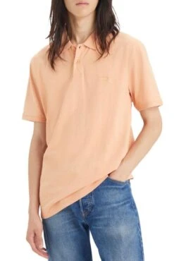 Levis Polo LEVI'S® HOUSEMARK SLIM Peach -Levis Soldes Magasin levis a4842 00 44 2
