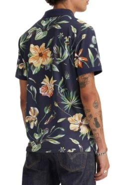 Levis Polo LEVI'S® HOUSEMARK SLIM Floral Navy