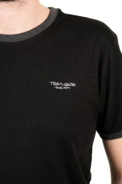 TEE-SHIRT TEDDY SMITH THE TEE Noir Silver